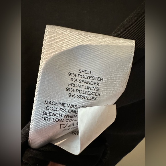 Express Black Body Contour Compression V-Neck Long Sleeve Bodysuit size Small - Picture 10 of 10